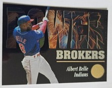 1994 Leaf Power Brokers Albert Belle Insert Card No. 10 of 10