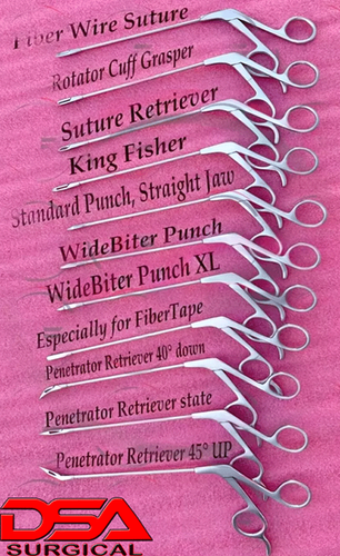 Arthroscopy Shoulder Surgery Instruments Set of 11 Pcs German Quality ...