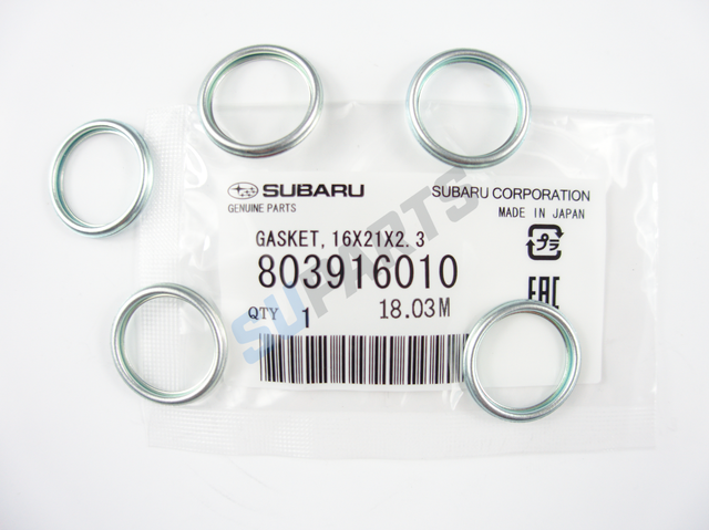 803916010 subaru прокладка