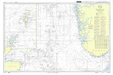 Admiralty 2182C North Sea Northern Sheet Map Chart Marine Maritime Wall Nautical