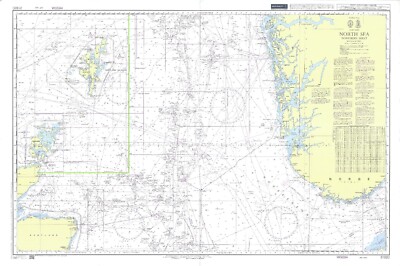 Chart 2182c Charts - Ship Nautical Admirality Charts Map Sea