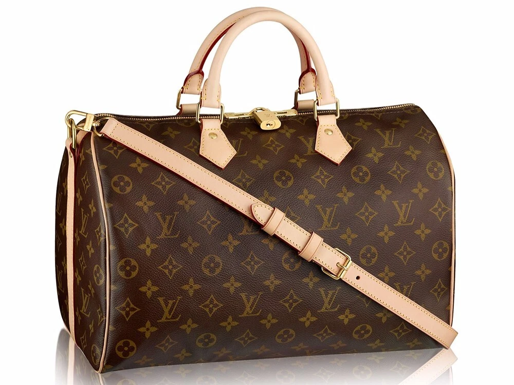 NEW! RARE 2017 Louis Vuitton Monogram Canvas M41110 Speedy Bandoulière 40