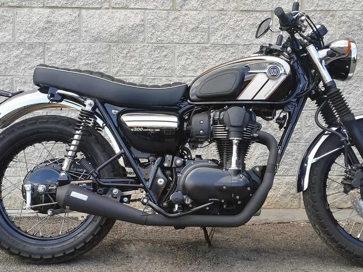 Kawasaki on sale w800 exhaust