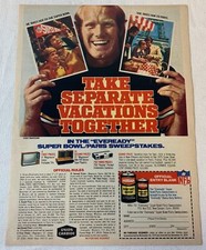 1974 Eveready Super Bowl Sweepstakes ad ~ TERRY BRADSHAW