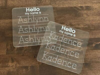 Name Board For Kids  | Personalized Practice and Learn | Dry Erase | Education