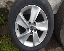SAAB NG 9-5 95 17 INCH 5 spoke alloy wheel alu100  2010 2011 2012 225 55 17 TYRE