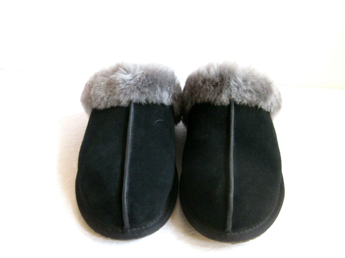 UGG SCUFFETTE II WOMEN SLIPPER SUEDE BLACK US 7 /UK 5 /EU 38 /JP