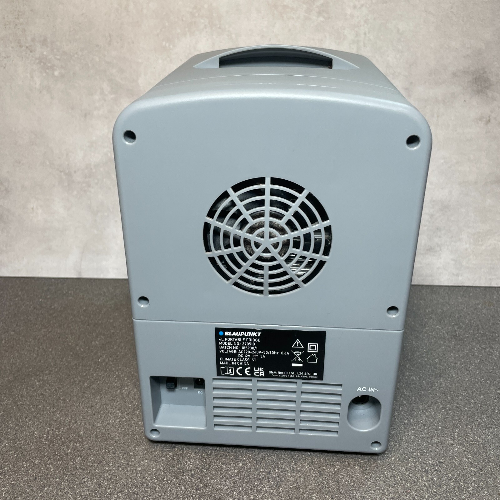 Blaupunkt Mini 4L Fridge Cooler, Ideal Bedroom, Office, Drinks Medicine