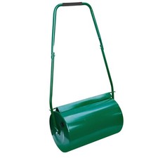 38L Lawn Roller | Manual Metal Grass Roller Water Sand Filled Gardening