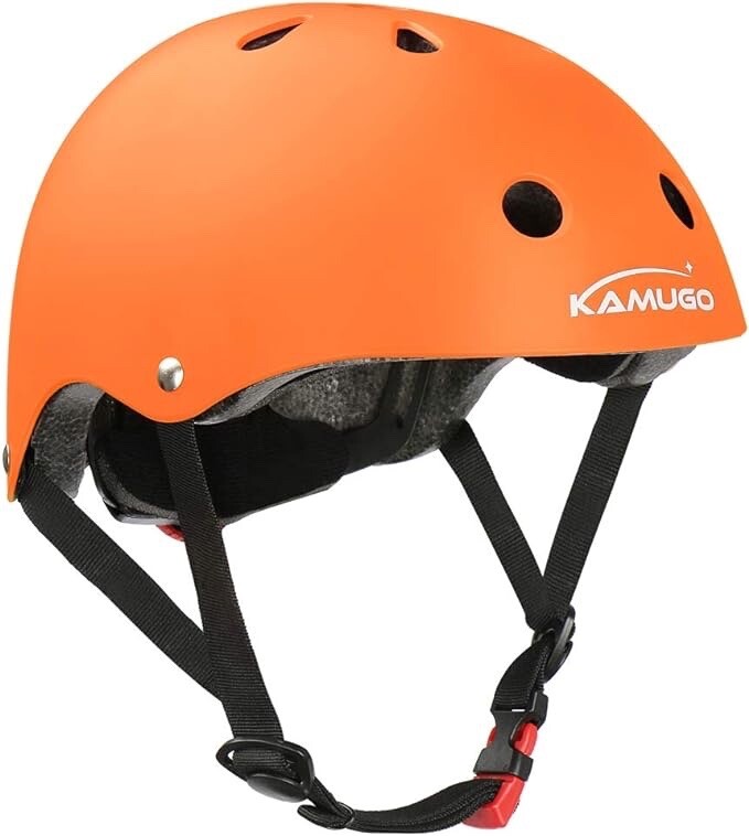 Kamugo Kids Bike Helmet, Adjustable and Multi-Sport Size: SmallNew Color: Orange