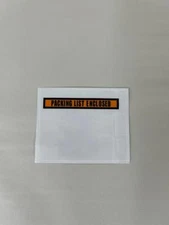 100-6000 Orange Packing List Envelope Pouches 4.5 X 5.5