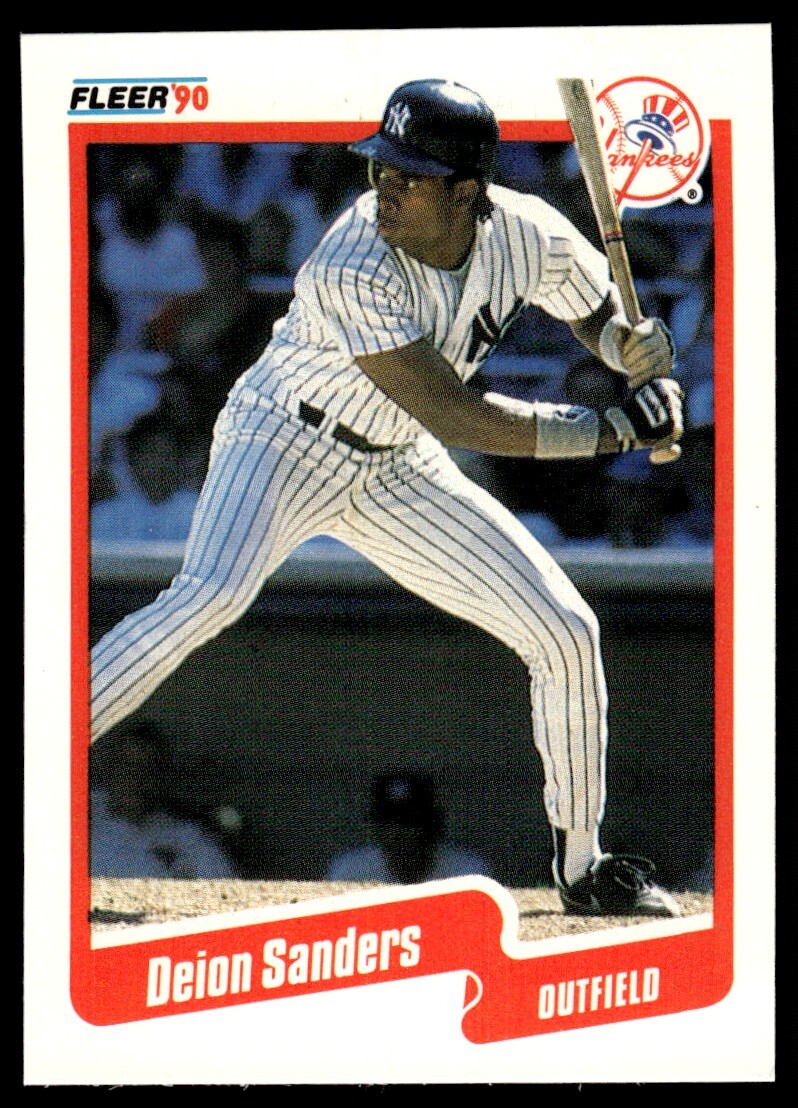 1990 Fleer Deion Sanders #454