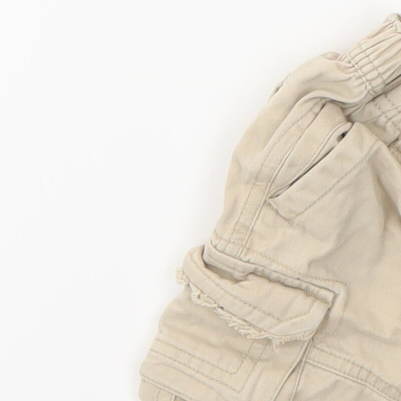 M Boys Beige Cotton Blend  Trousers Size 6-9 Months image 8