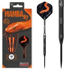 Bulls Mamba 97 M5 Black Titanium 97% Tungsten Steel Tip Darts - 24g
