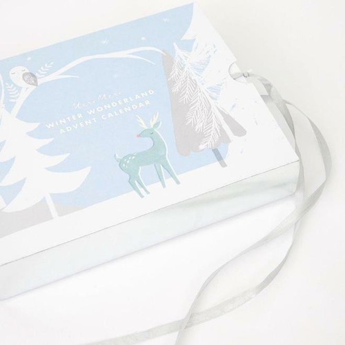 CHRISTMAS Luxury Winter Wonderland Paper Craft Advent Calendar - Picture 6 of 7