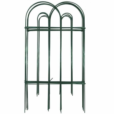 Metal Garden Fence 32 In X 20 Ft Rustproof Iron Wire Folding