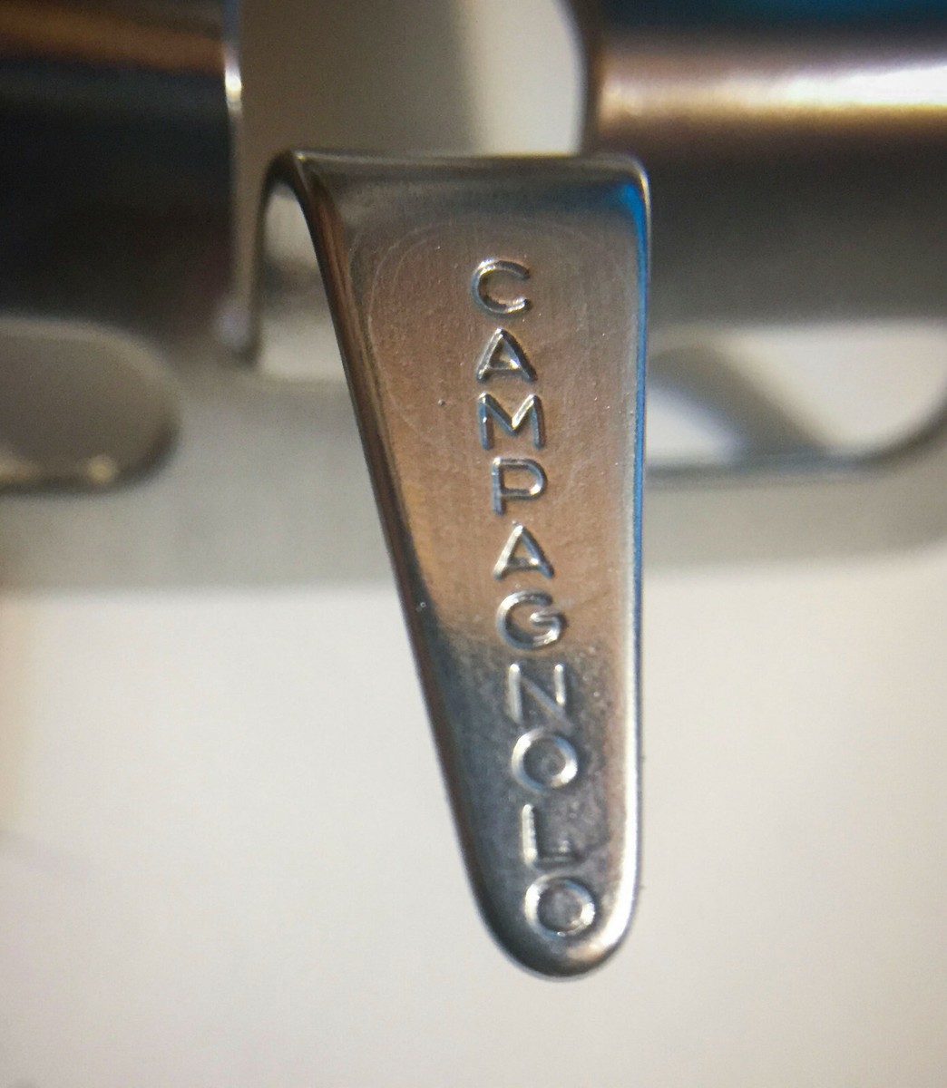 Cale-pieds (toe Clip) Campagnolo Superleggeri Aluminium – Pour Vélos De Route, Neuf