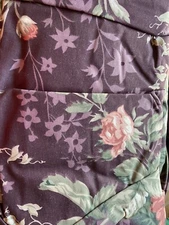 Laura Ashley Bedskirt OLIVIA Western California King Ruffled Floral New