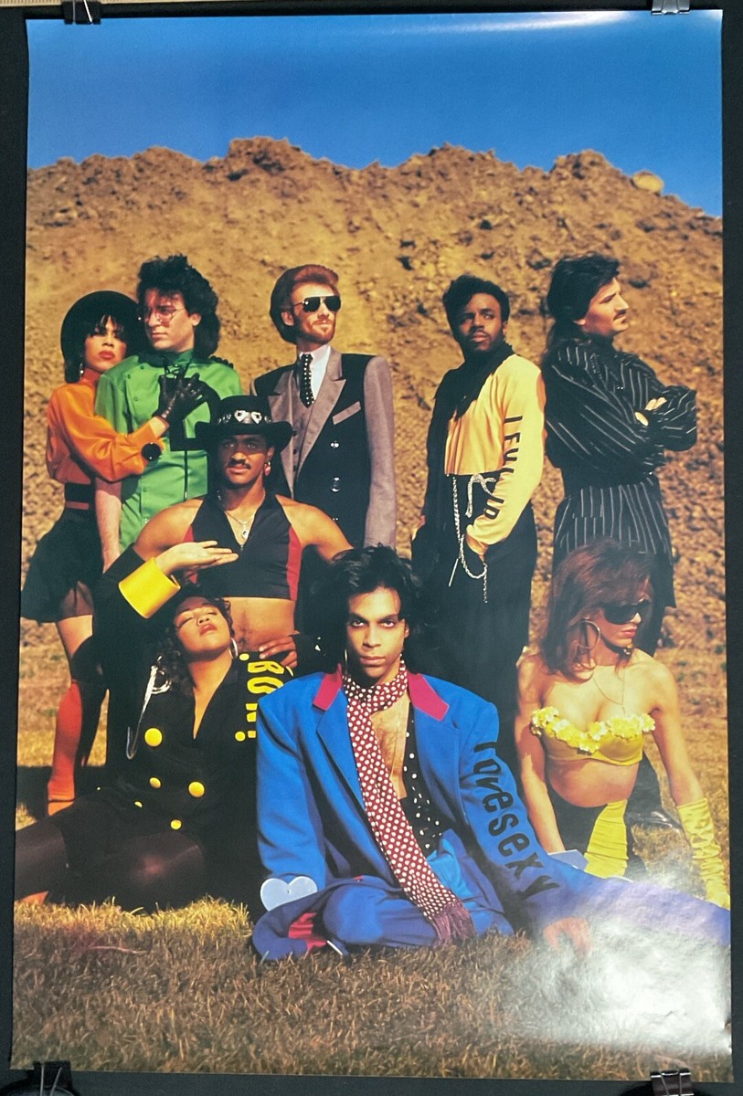 Lovesexy Official Tour Poster – Prince and Band 24x36 – 1988