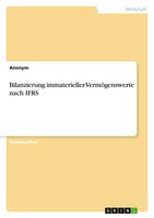Anonym | Bilanzierung Immaterieller VermöGenswerte Nach Ifrs | Taschenbuch