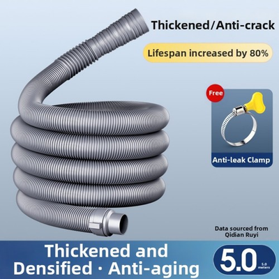 #ad Flexible Adjustable Washing Machine Drain Pipe Leakproof for Most Washers $24.01