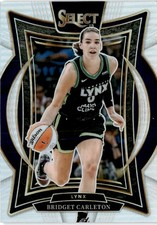 2025 Panini Select WNBA #84 Bridget Carleton Silver Prizms Minnesota Lynx