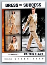 2025 Panini Caitlin Clark Chronicled WNBA Dress for Success Caitlin Clark #67