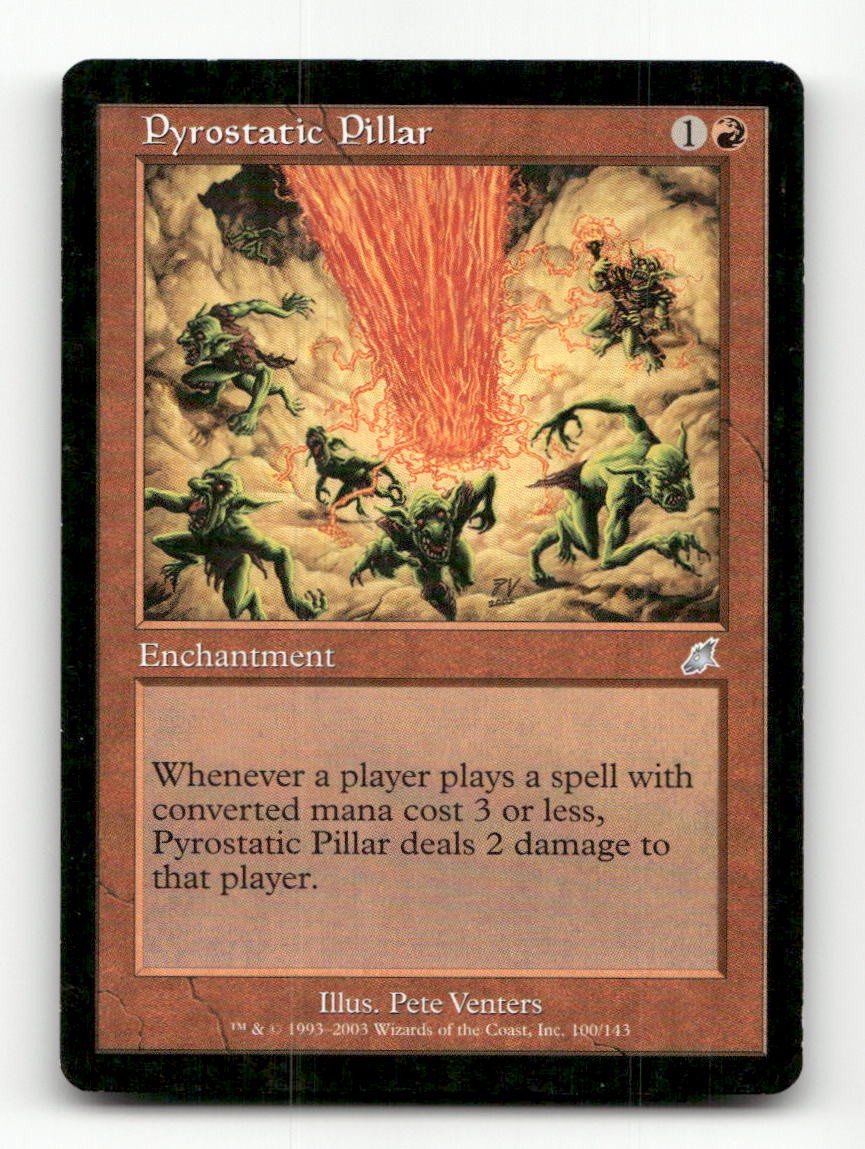Pyrostatic Pillar Scourge #100 Magic the Gathering