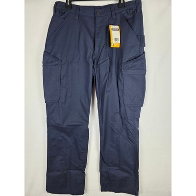 Carhartt 103904 Rugged Professional Series Cargo Pants Navy 34x32 NWT