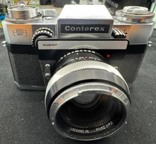 CONTAREX SUPER ZEISS DATA CAMERA PLANAR 1.4/55mm LENS NEW Condition