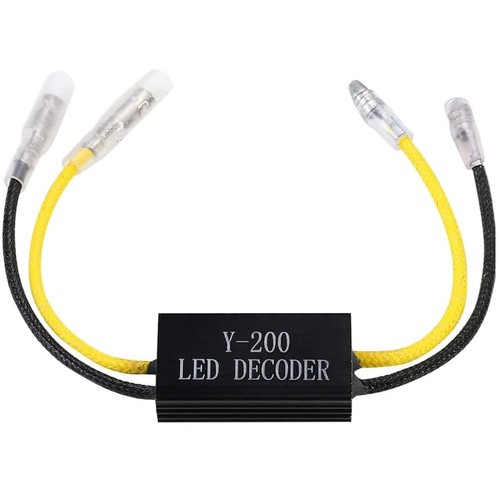 4 Pcs Motorcycle LED Turn Signal Decoder Load Resistors, 10W 10Ω Flash Fix - Picture 6 of 7