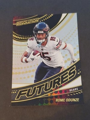 Rome Odunze 2025 Panini Revolution NFL Futures #9 Chicago Bears | eBay
