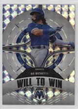 2022 Panini Mosaic Will to Win Mosaic Prizm Bo Bichette #WW-4 2u3