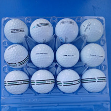 Titleist AVX Golf Balls White Green/Black Alignment Lines x12 Pack (Dozen)
