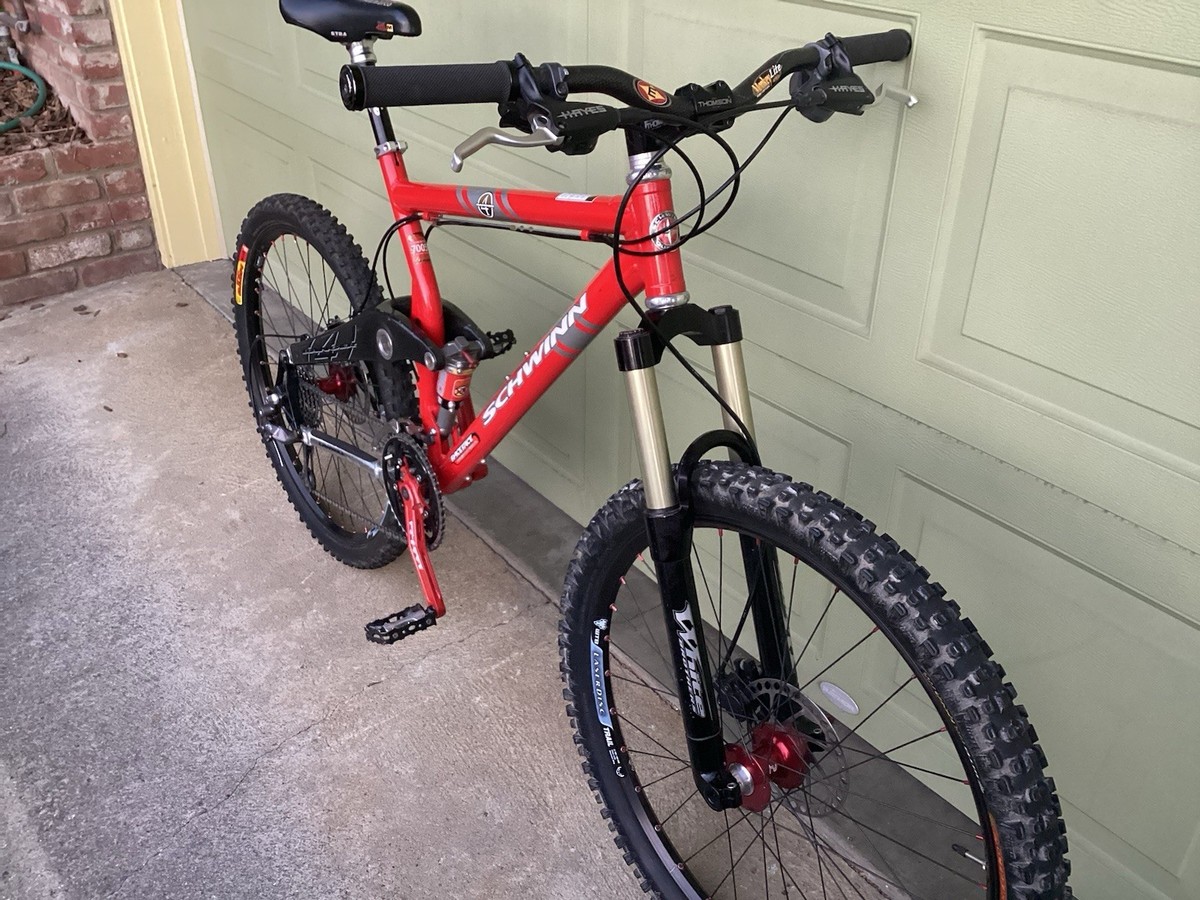 Schwinn 4-Banger Mountain Bike 19” Lawwill, White bros, Phil Wood