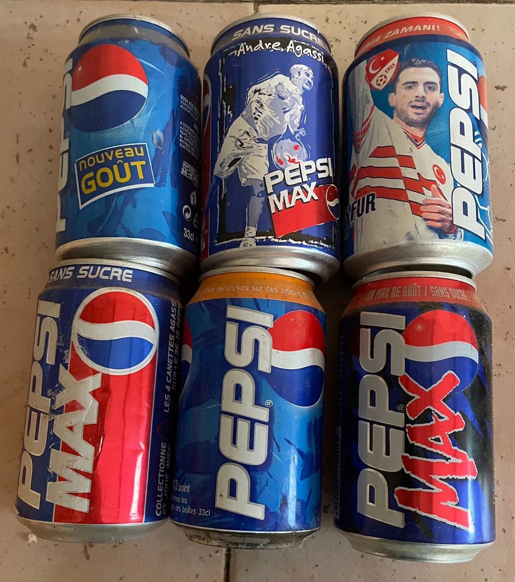 Distributeur de serviettes en papier publicitaire PEPSI light vintage