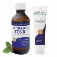 Dental Herb Company - Tooth  Gums Tonic 18 oz. Mouthwash and Essentials Pa...