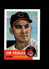 Jim Fridley : 1953 Topps 1991 Archive Baseball Card #187 : Cleveland Indians