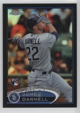 2012 Topps Chrome Black Refractor 53/100 James Darnell #174 4y4