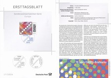 ERSTTAGSBLATT  2026/17 EUROPA   70 JAHRE EUROPA-BRIEFMARKE