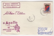 1971 Jul 26th. Commemorative Cover. Apollo 15, NASA Madagascar Station.