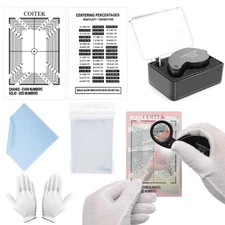 104PCS Card Grading Centering Tool Set, COITEK Card Grading Kit, Includes 1P ...
