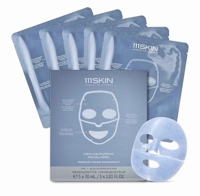 111skin Cyro De-Puffing Energy Facial Mask, Tightens, Depuffs And Refreshes
