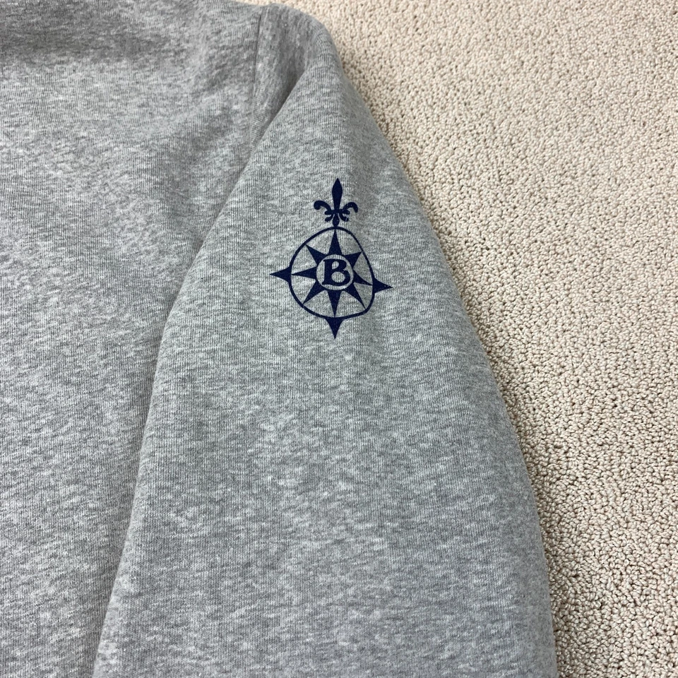 Chaqueta Roja Pullover Sudadera con Capucha Para Hombre 2XL Gris Jaspeado Bolsillo Canguro Foto 2 de 4