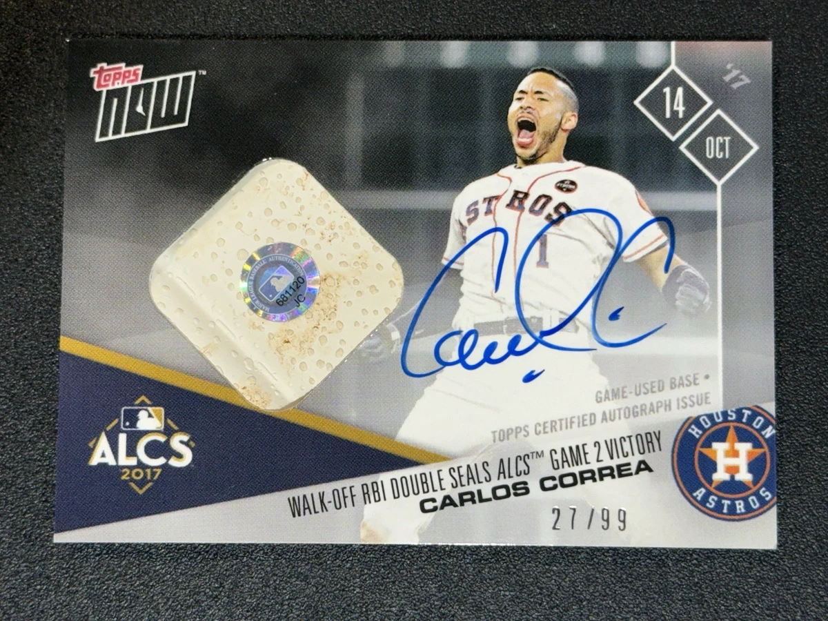 その他 CARLOS CORREA bowman refractor auto Carlos Correa Autographed Baseball Trading Cards for sale | eBay