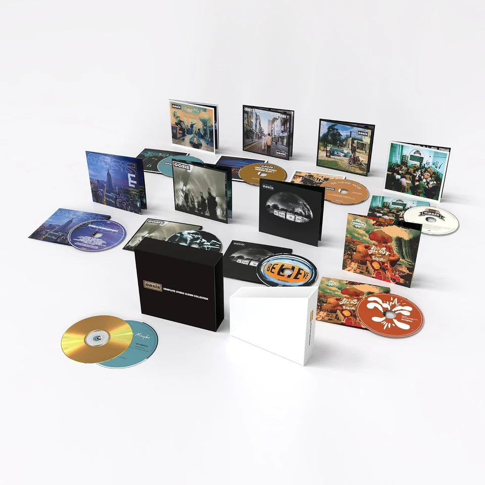 Oasis Complete Studio Album Collection 8CD Box Set Britpop Rock Music Anthology — 第 3/4 张图片