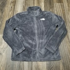 North Face Sweater Youth Girls XL 14/16 Zip Up Pockets Fleece Mix N Match Inner