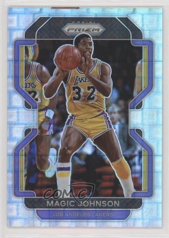 2021-22 Panini Prizm Premium Box Set Prizm 39/150 Magic Johnson #248 HOF sb0