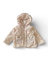PENELOPE MACK Floral Hooded Jacket Baby Girl s size 18M