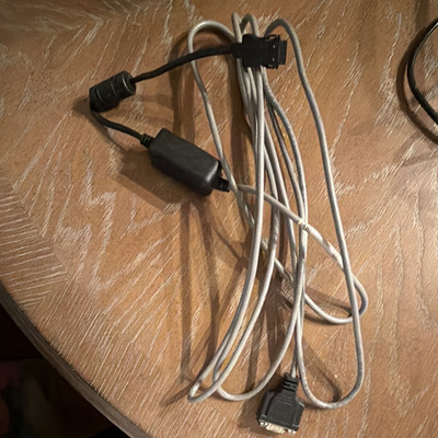 Allen-Bradley DH485 PLC Communication Cable 1784-PCM5/B DB9 Serial 8 ft